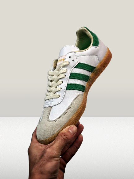 Sporty & Rich x Adidas Samba OG Rich White Green