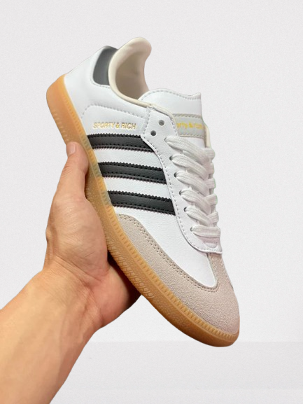 Sporty & Rich x Adidas Samba OG White Legend Ink