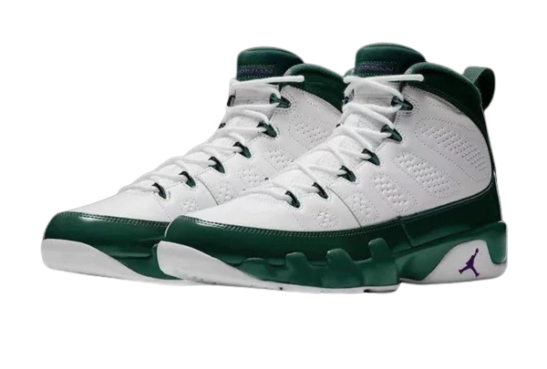 Nike Air Jordan 9 White Pine Green